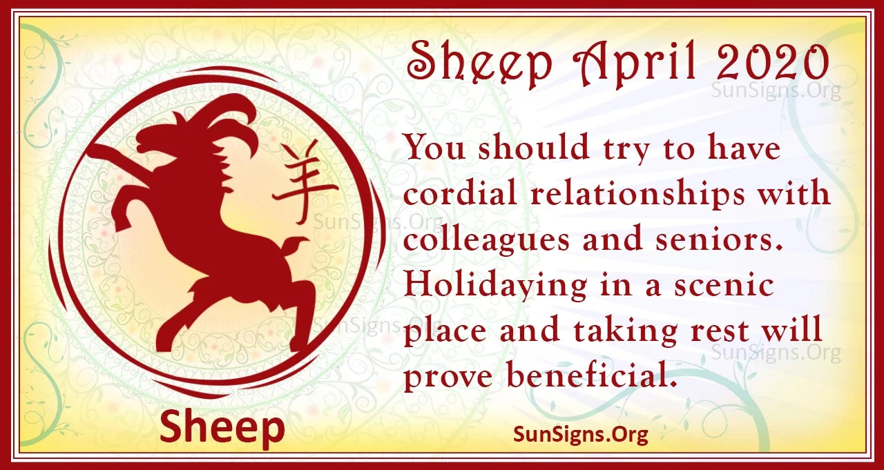 sheep april 2020