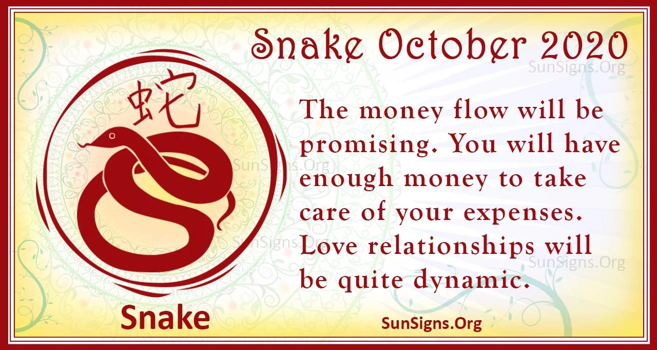 snake october 2020