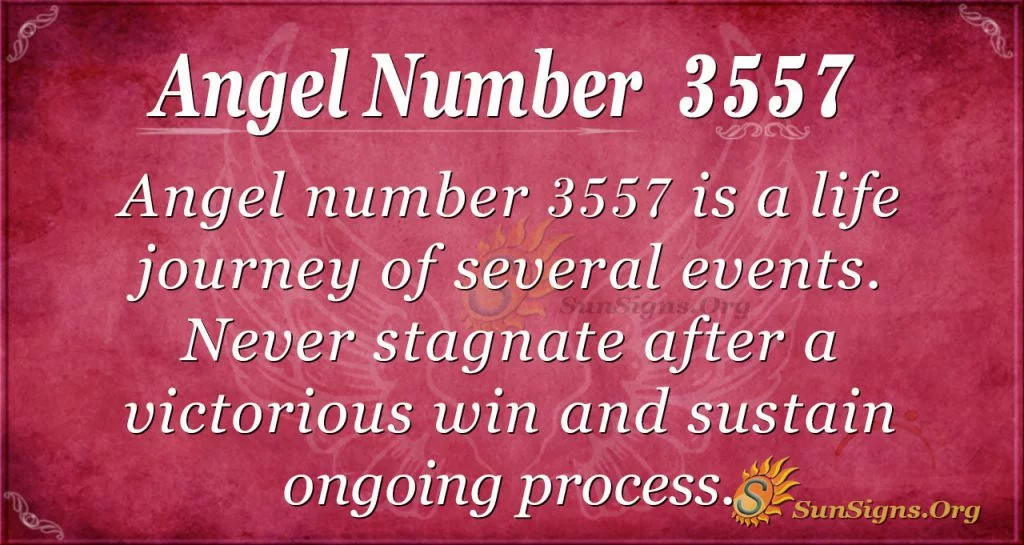 Angel Number 3557