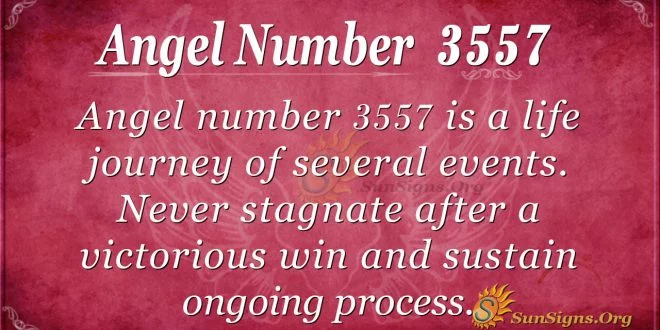 Angel Number 3557