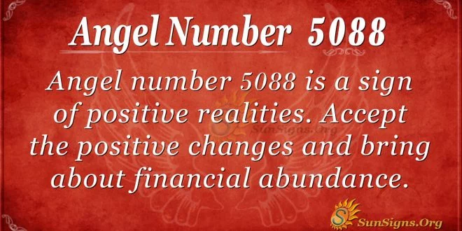 Angel Number 5088