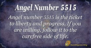 Angel Number 5515