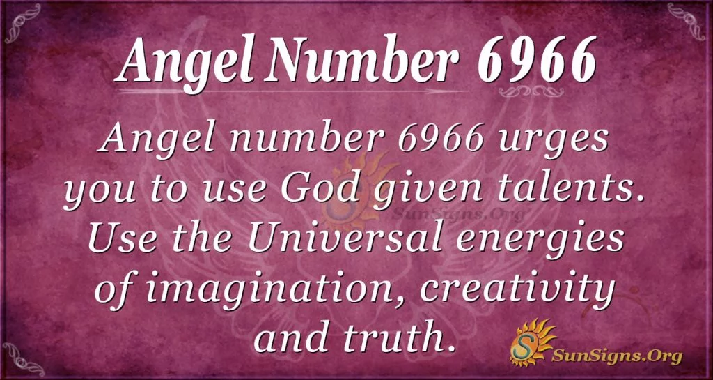 angel number 6966