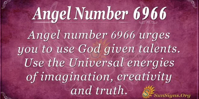angel number 6966