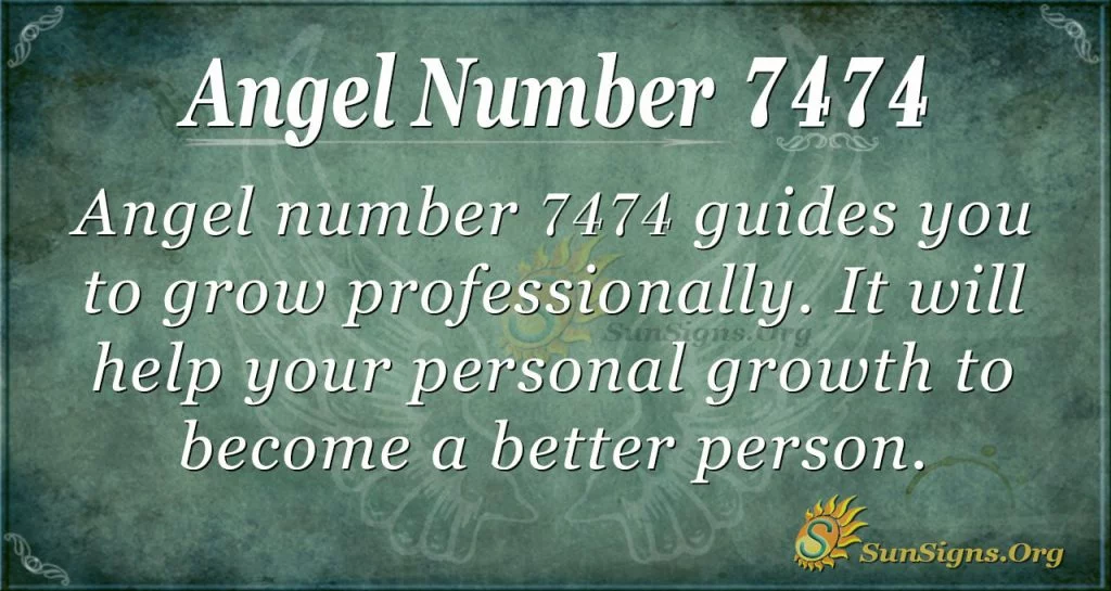 Angel Number 7474