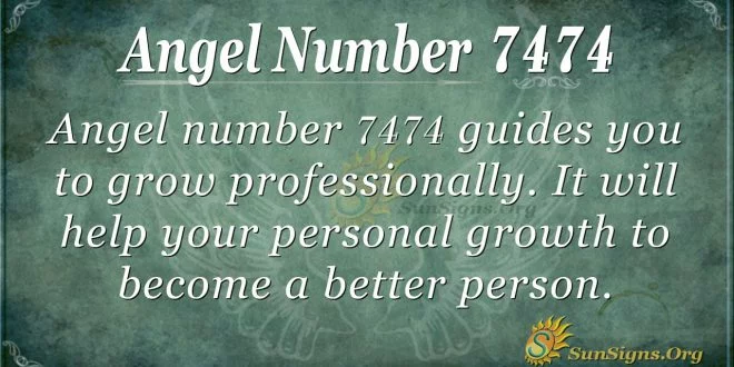 Angel Number 7474