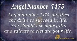 angel number 7475