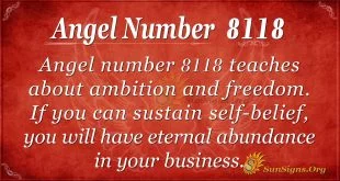 angel number 8118