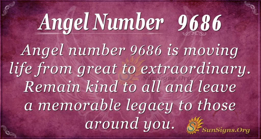 angel number 9686