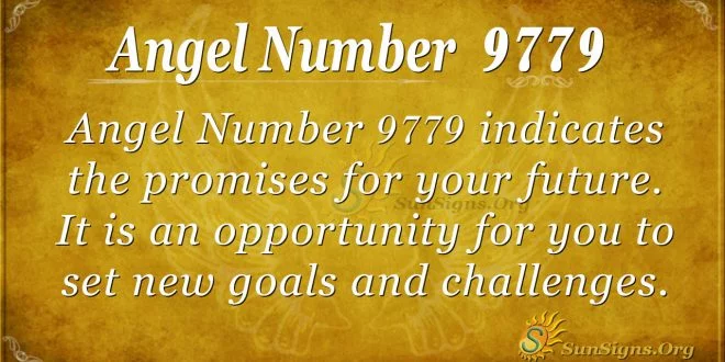 angel number 9779