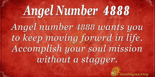 angel number 4888