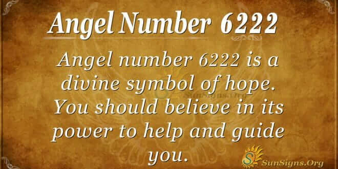 angel number 6222