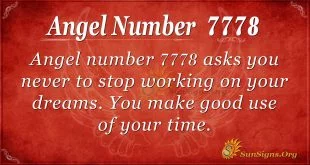 angel number 7778
