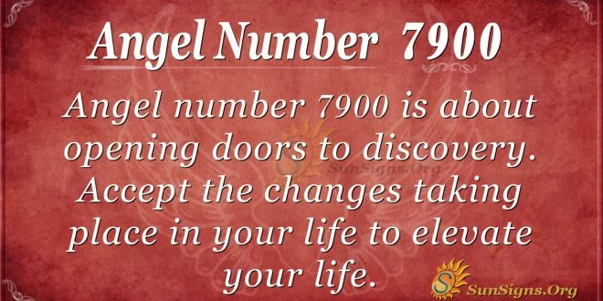 Angel Number 7900