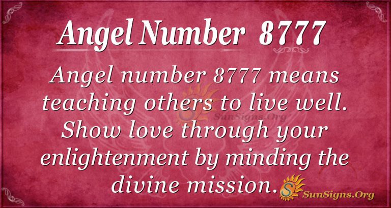 Angel Number 8777 Meaning: Minding the Mission - SunSigns.Org