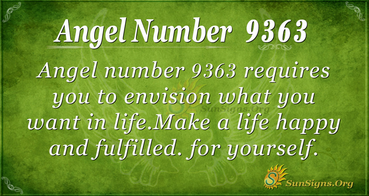 Angel Number 9363 Meaning Knowing Your Priorities Sunsigns Org