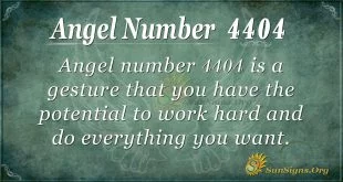 Angel number 4404