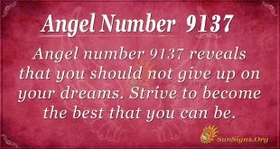 Angel Number 9137