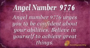 Angel number 9776