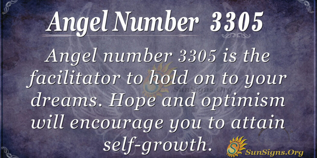 Angel Number 3305 Meaning: Hope And Optimism - SunSigns.Org