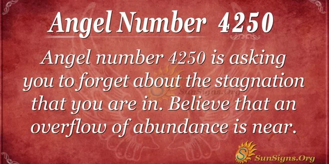 angel number 4250