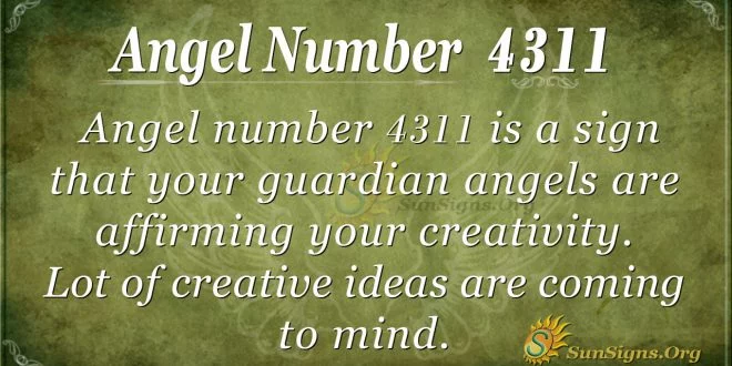 Angel number 4311