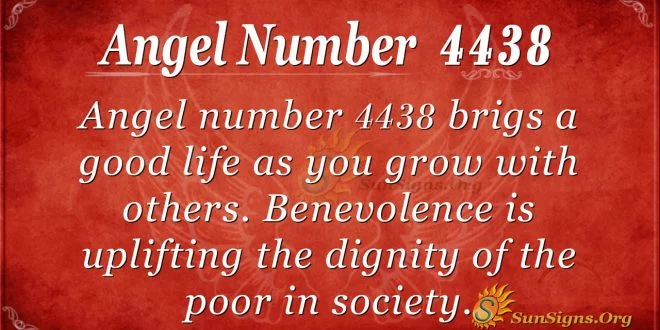 Angel number 4438