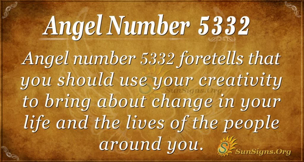 angel number 5332