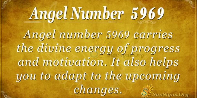 Angel number 5969