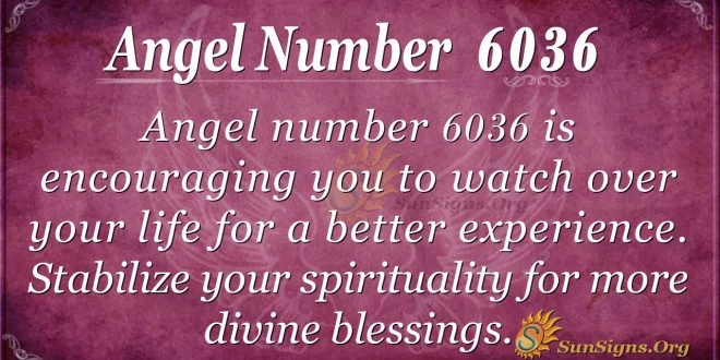 angel number 6036