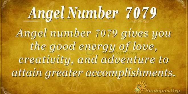 Angel number 7079
