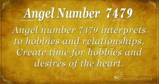 angel number 7479