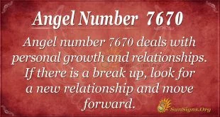 angel number 7670
