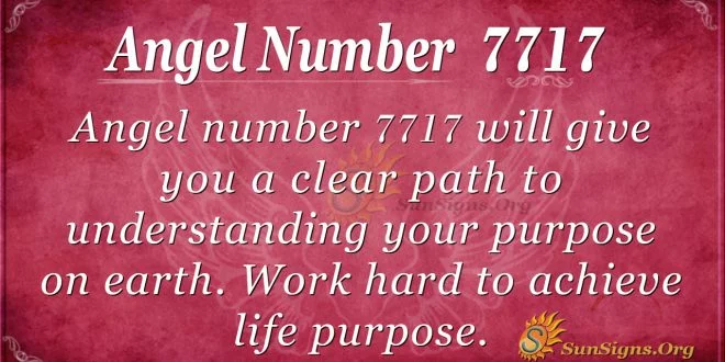 angel number 7717