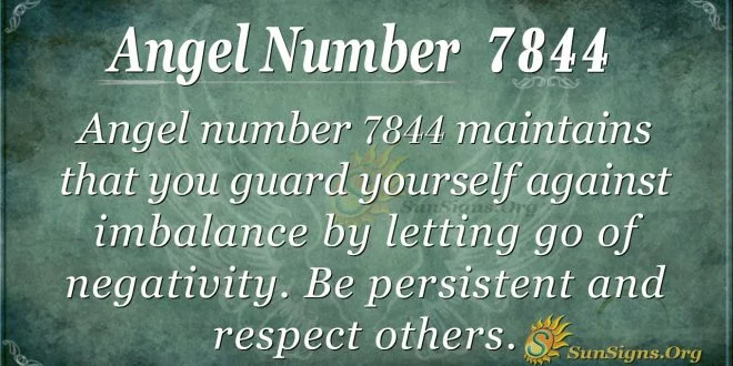 angel number 7844