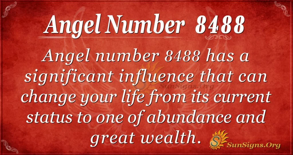angel number 8488
