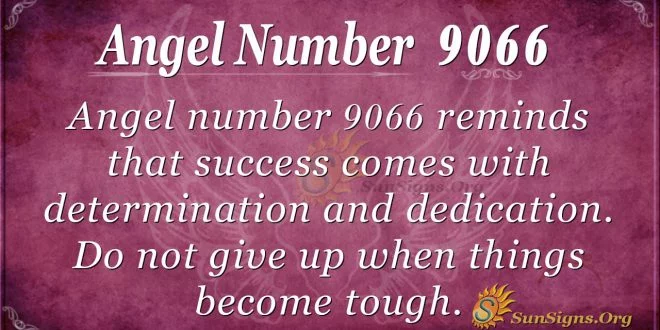 angel number 9066