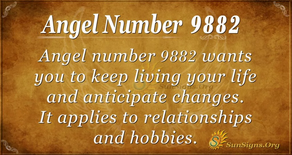 Angel number9882