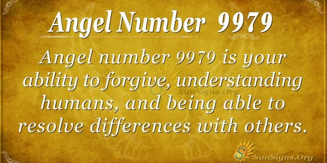 Angel number 9879