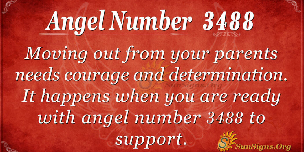 angel number 3488