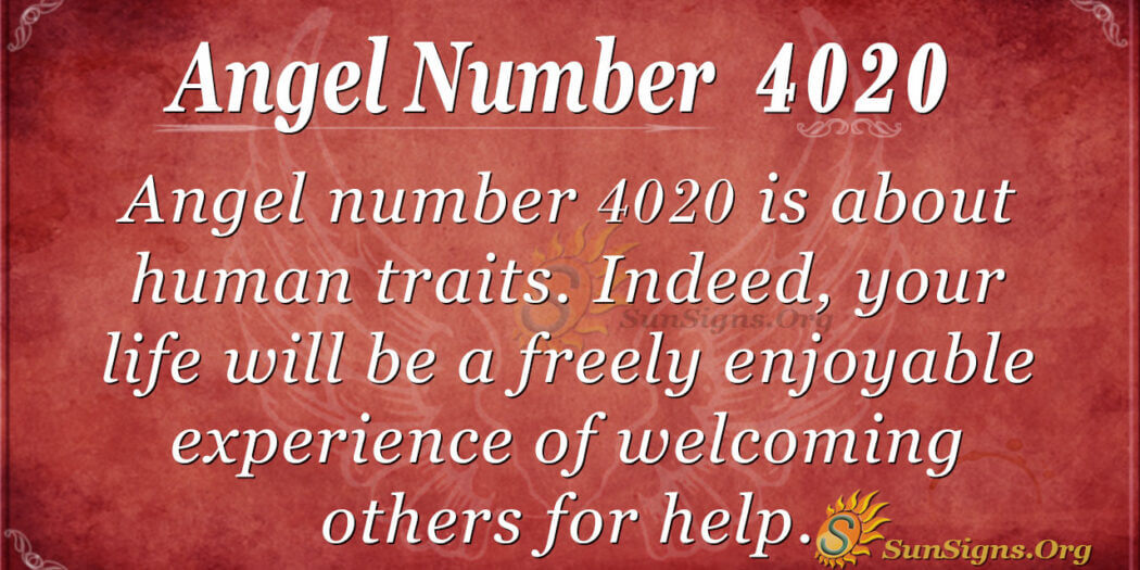 angel number 4020