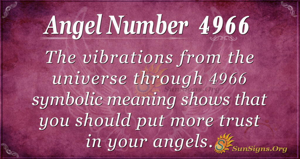 angel number 4966