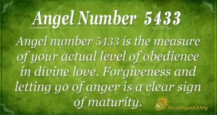 Angel number 5433