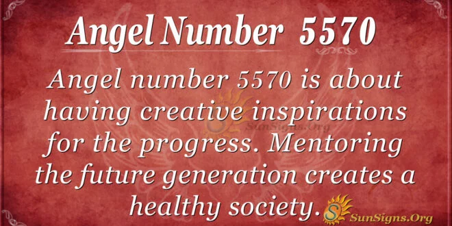 Angel number 5570