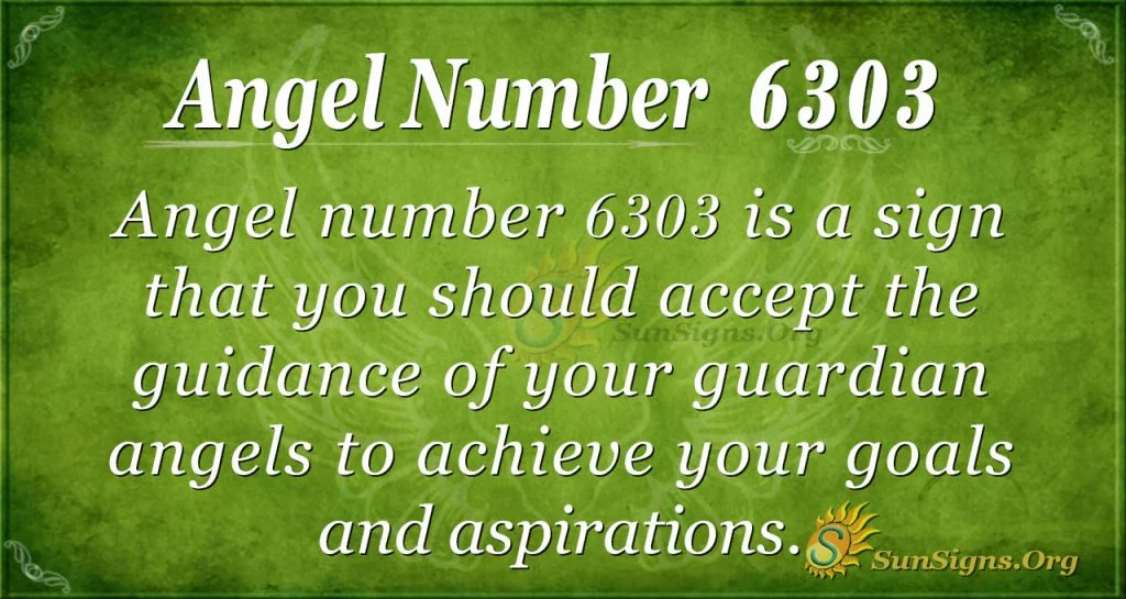 Angel number 6303