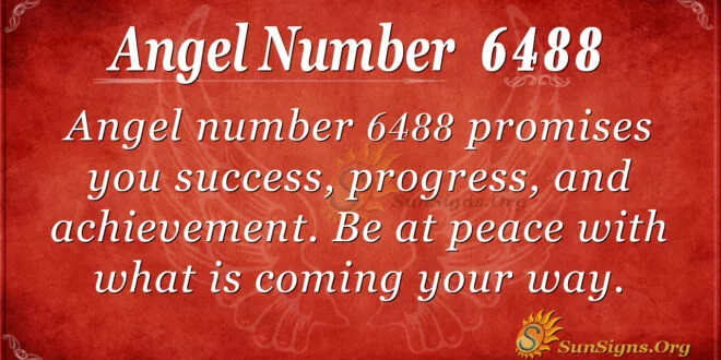 Angel number 6488
