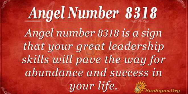 8318 angel number