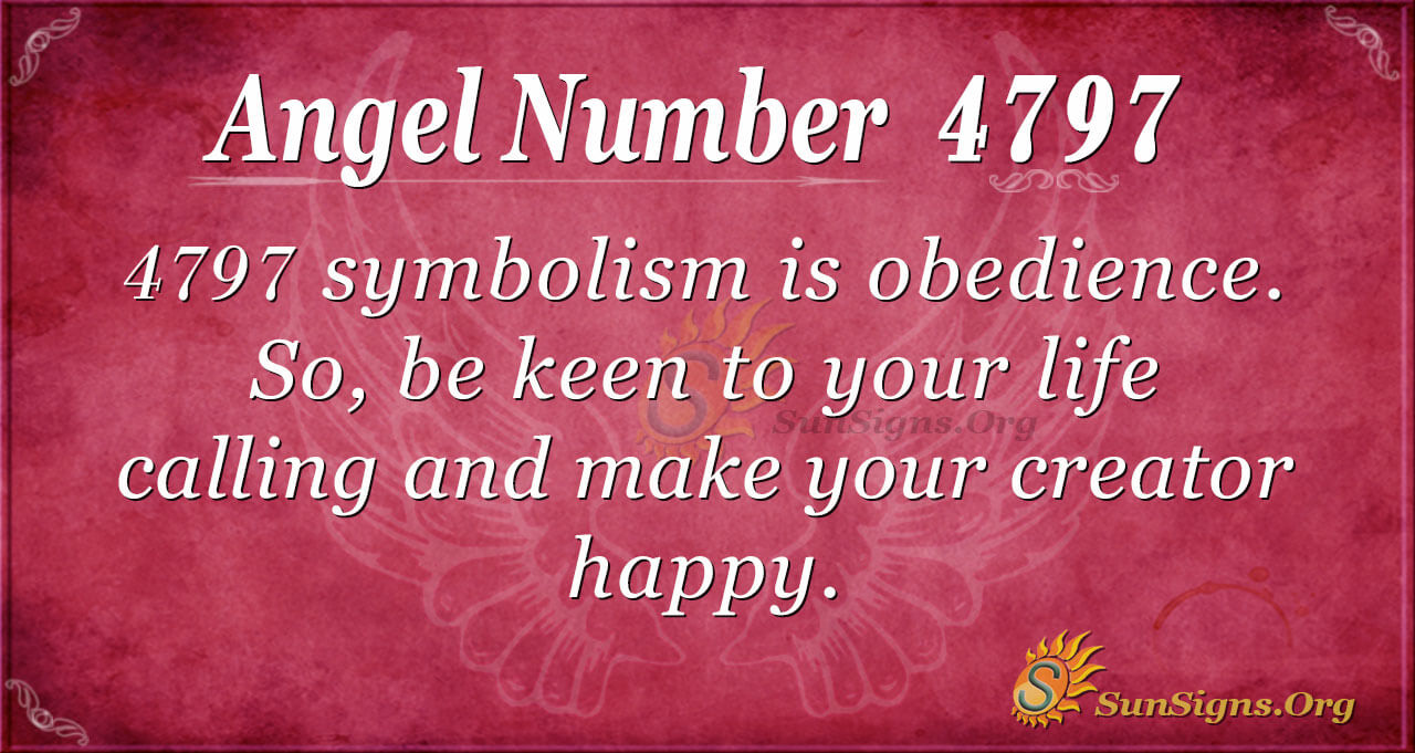 Angel Number 4797 Meaning Total Transition Sunsigns Org