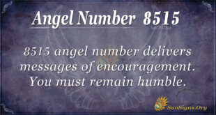 Angel Number 8515