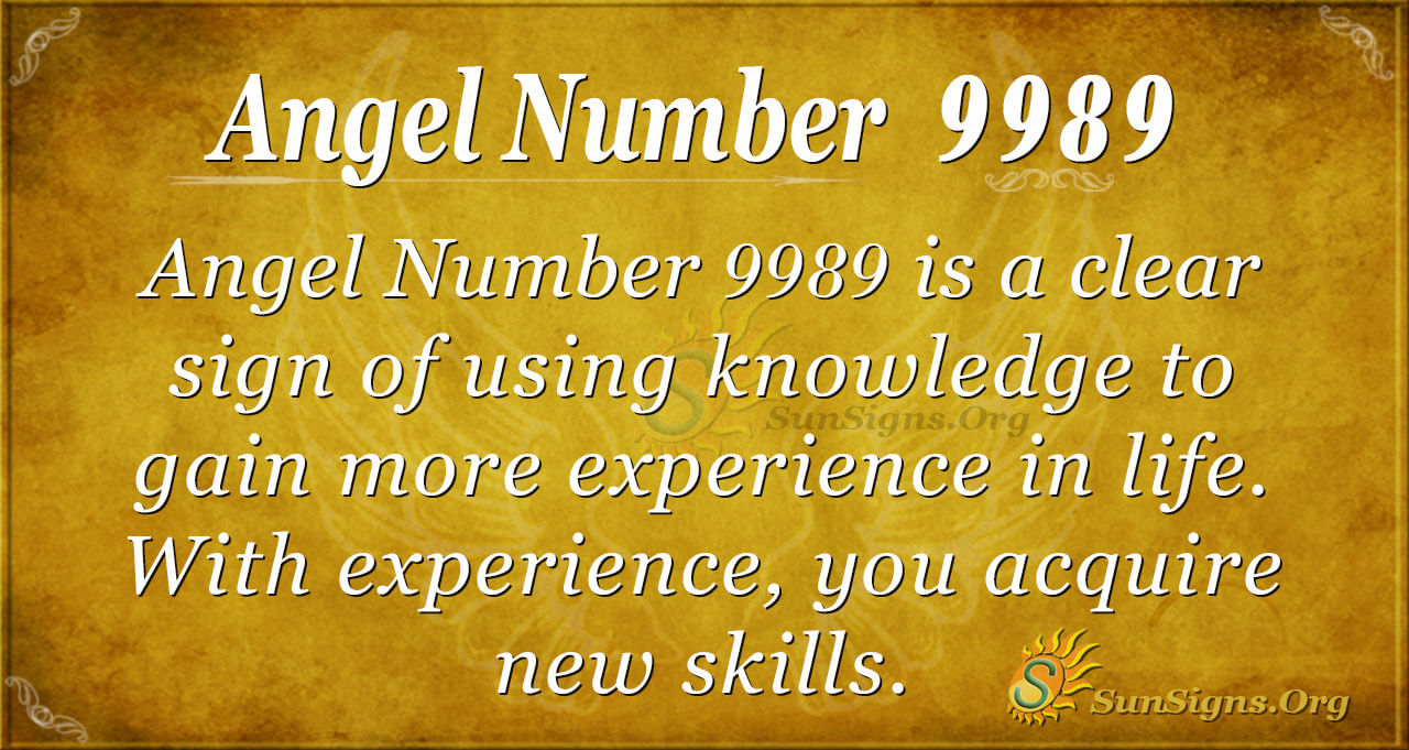 Angel Number 9989 Meaning: Creating Awareness - SunSigns.Org